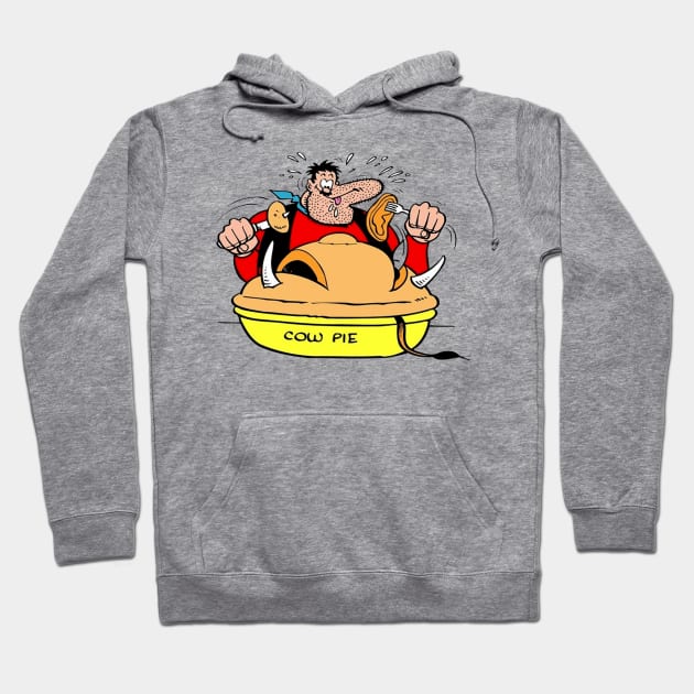 Cow Pie Breakfast Hoodie by GordonBaker